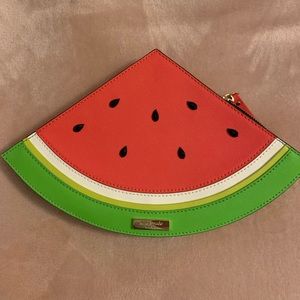 Kate Spade watermelon clutch